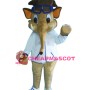 Boy Elephant Mascot Costume