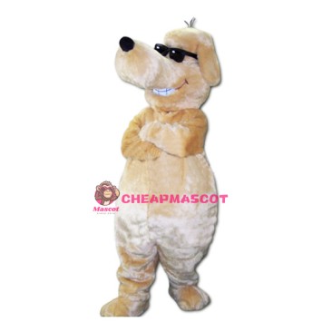 Sunglasses Dog Mascot Costume