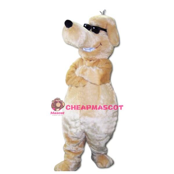 Sunglasses Dog Mascot Costume