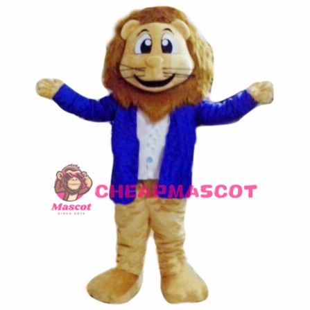 Cartoon Lightweight Lion Mascot Costume
