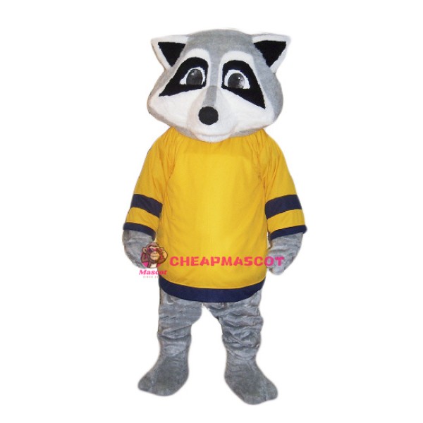 College Raccoon Mascot Costume