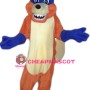 Blue Fox Mascot Costume