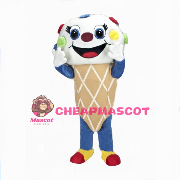 Ice Cream Mascot Costume