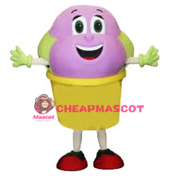 Ice Cream Mascot Costume