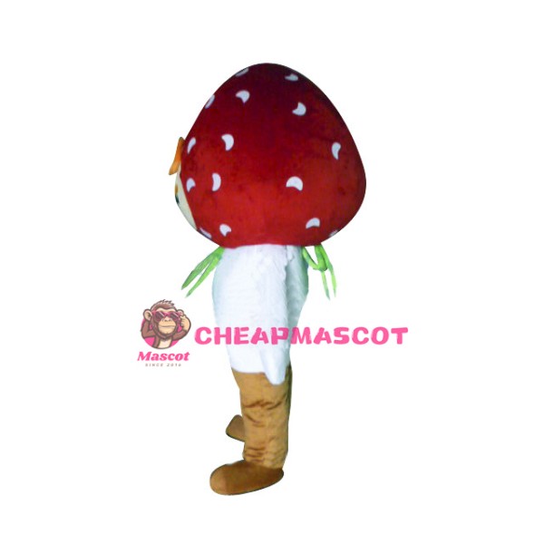 Strawberry Boy Mascot Costume