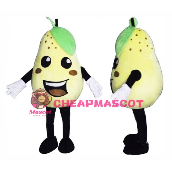 Happy Pear Mascot Costume