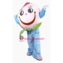 Pink Peach Mascot Costume