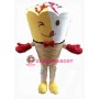 Sundae Ice Cream Mascot Costume