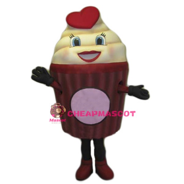 Girl Ice Cream Mascot Costume