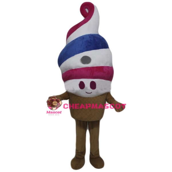Happy Ice Cream Mascot Costume