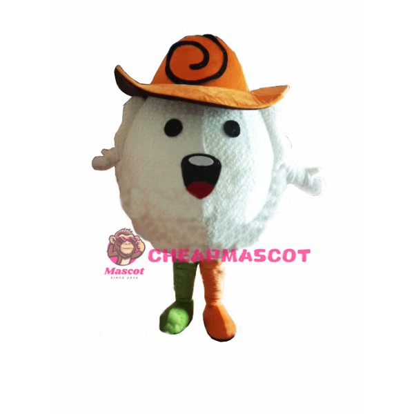 Chinese Dumpling Food Mascot Costume