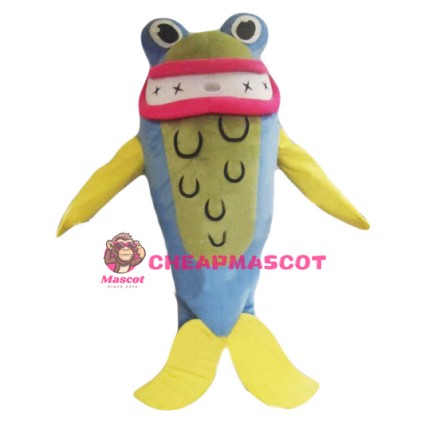 Cartoon Shark Mascot Costume