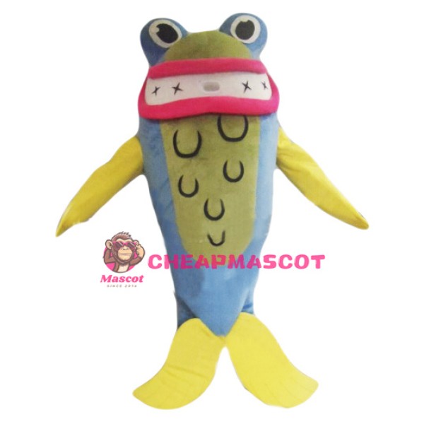 Cartoon Shark Mascot Costume