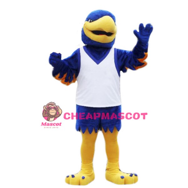 Power Blue Eagle Mascot Costume
