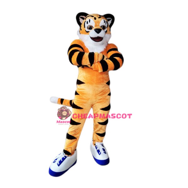 Lovely Lightweight Tiger Mascot Costume