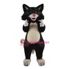 Happy Black Cat Mascot Costume