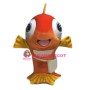Happy Fish Mascot Costume