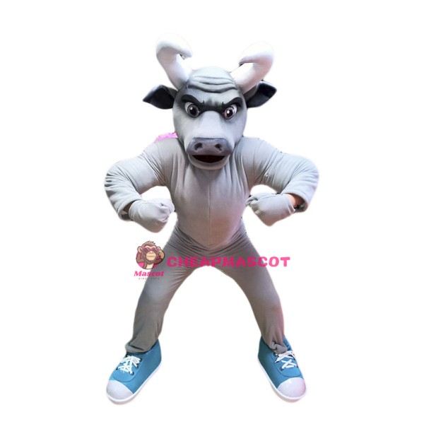 Power Bull Mascot Costume