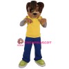 College Puppy Dog Mascot Costume