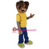 College Puppy Dog Mascot Costume