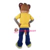 College Puppy Dog Mascot Costume