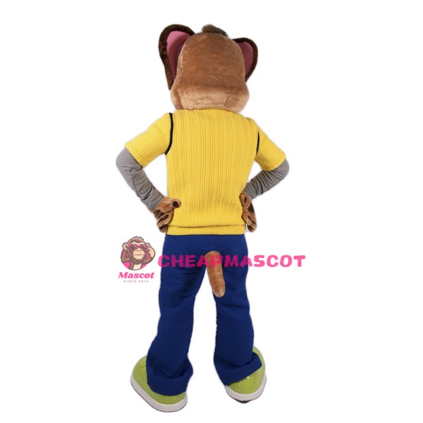 College Puppy Dog Mascot Costume
