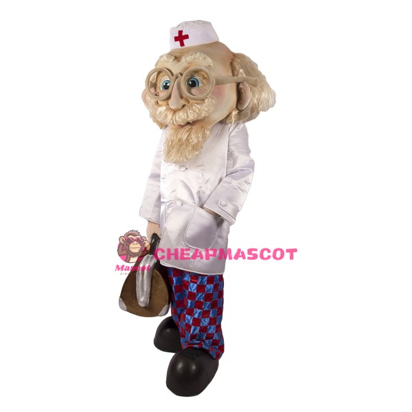 Old Doctor Mascot Costume
