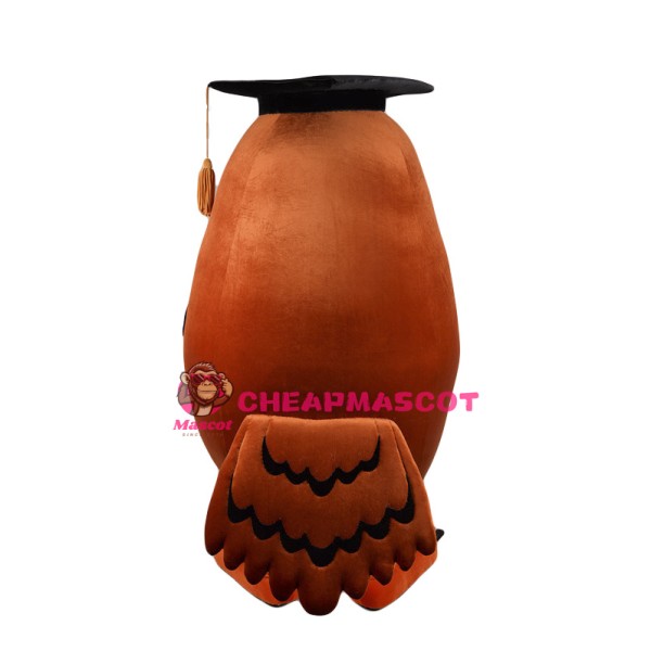 Learned Owl Mascot Costume
