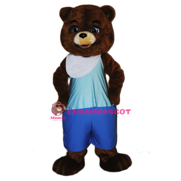 Footballer Bear Mascot Costume