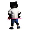 Cute Sport Brown Bear Mascot Costume