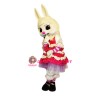 Fashion White Rabbit Mascot Costume