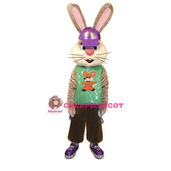 Sport Rabbit Mascot Costume