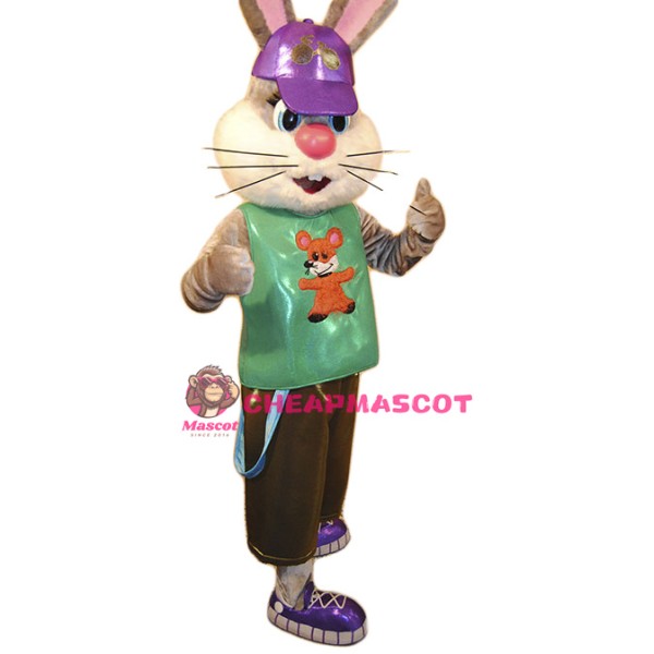 Sport Rabbit Mascot Costume