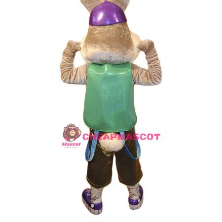 Sport Rabbit Mascot Costume