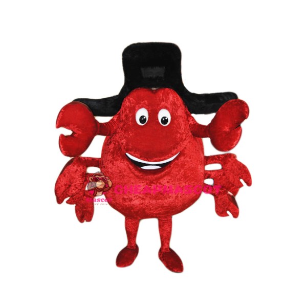 Happy Lightweight Crab Mascot Costume