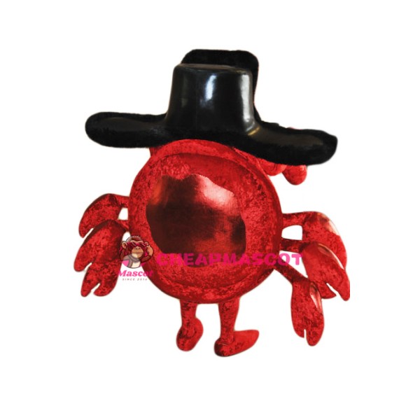 Happy Lightweight Crab Mascot Costume