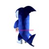 Professional Quality Blue Shark Mascot Costume