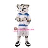 Sport Lightweight Leopard Mascot Costume