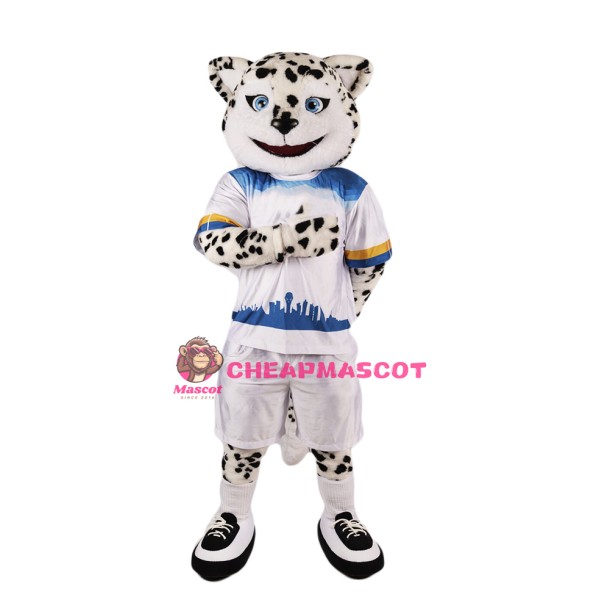 Sport Lightweight Leopard Mascot Costume