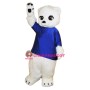 Little Cute Polar bear Mascot Costume