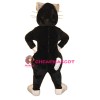 Funny Black Cat Mascot Costume