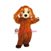 Super Cute Furry Dog Mascot Costume