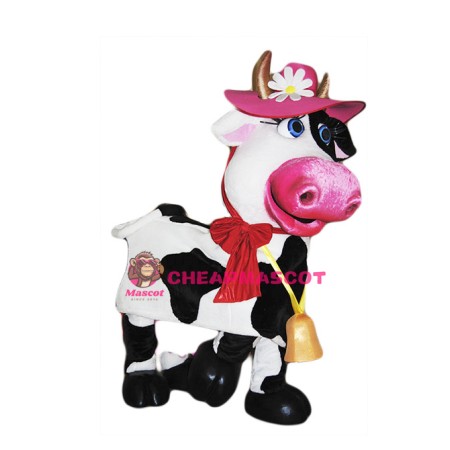 Beautiful Cow Mascot Costume