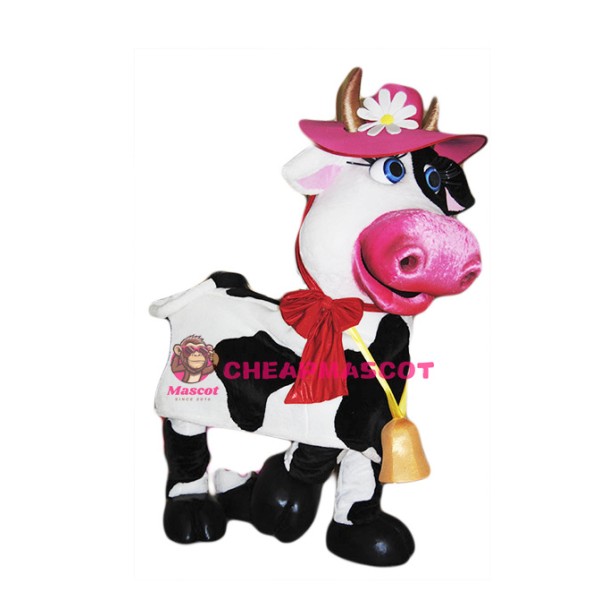Beautiful Cow Mascot Costume