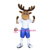 Sport Elk Deer Mascot Costume