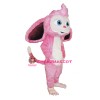 Pink Monkey Mascot Costume