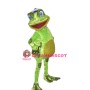 Smiling Frog Mascot Costume