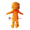 Smiling Lion Mascot Costume