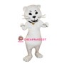White Cat Mascot Costume
