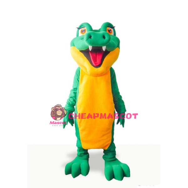 Super Cute Crocodile Mascot Costume
